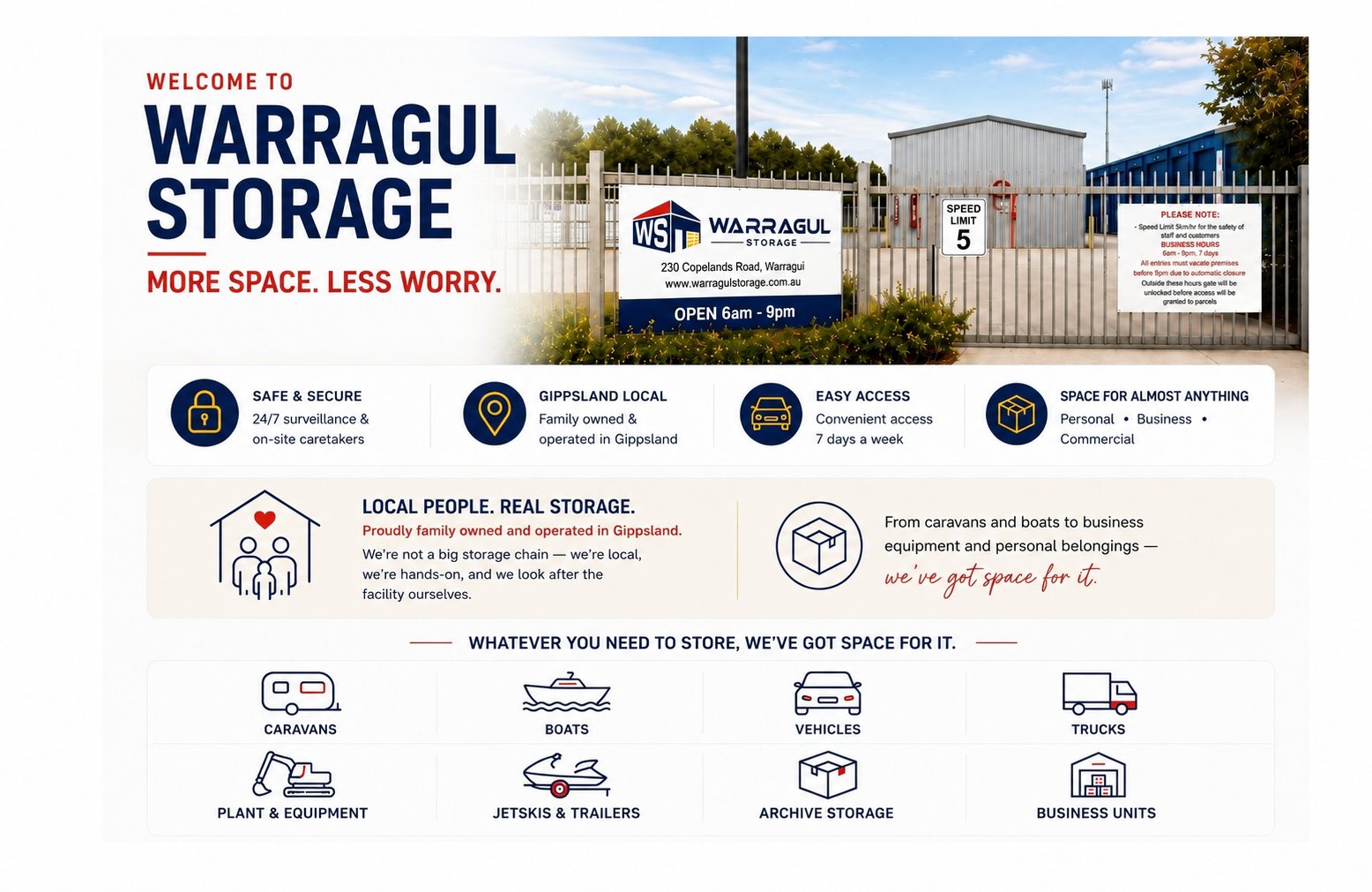 STORAGE THAT WORKS AROUND YOU.